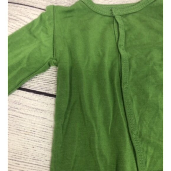 Kyte Baby Size 3-6 M Footie In Hunter Green Bamboo Footed Sleeper - Picture 3 of 6